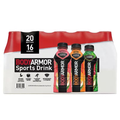 BodyArmor Sports Drink Variety 16oz 20pk
