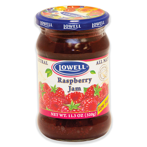 Lowell Jam Raspberry 11.3oz