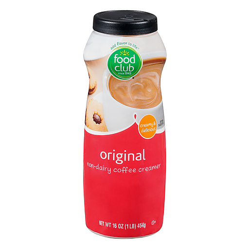 Food Club Coffee Creamer Non Dairy Original 16oz