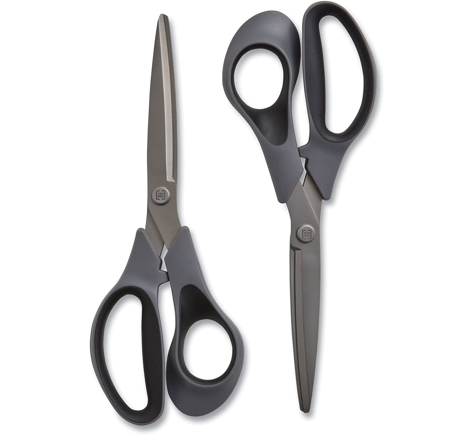 Tru Red Titanium Scissors 8" 2ct