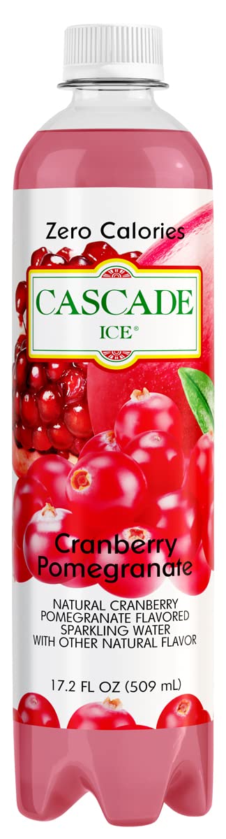 Cascade Ice Sparkling Water Cranberry Pomegranate 17.2oz