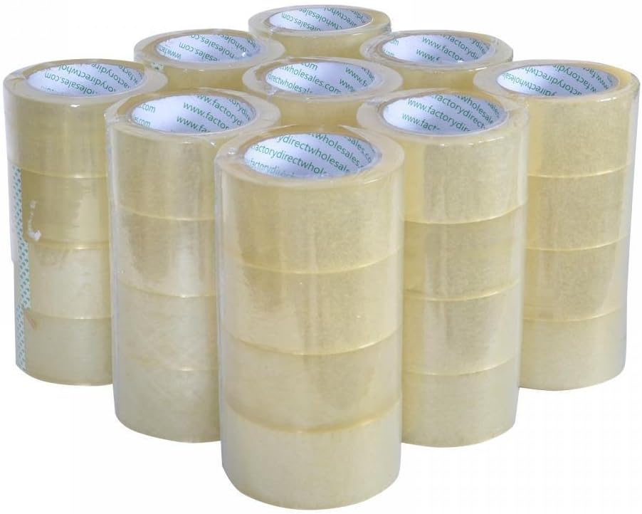Packing Tape Clear 2"x110yds 2mil 72rolls/cs