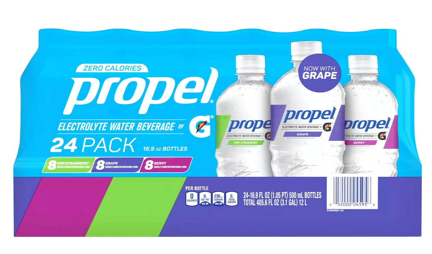Propel Water Flavored Electrolyte Variety 16.9oz 24pk