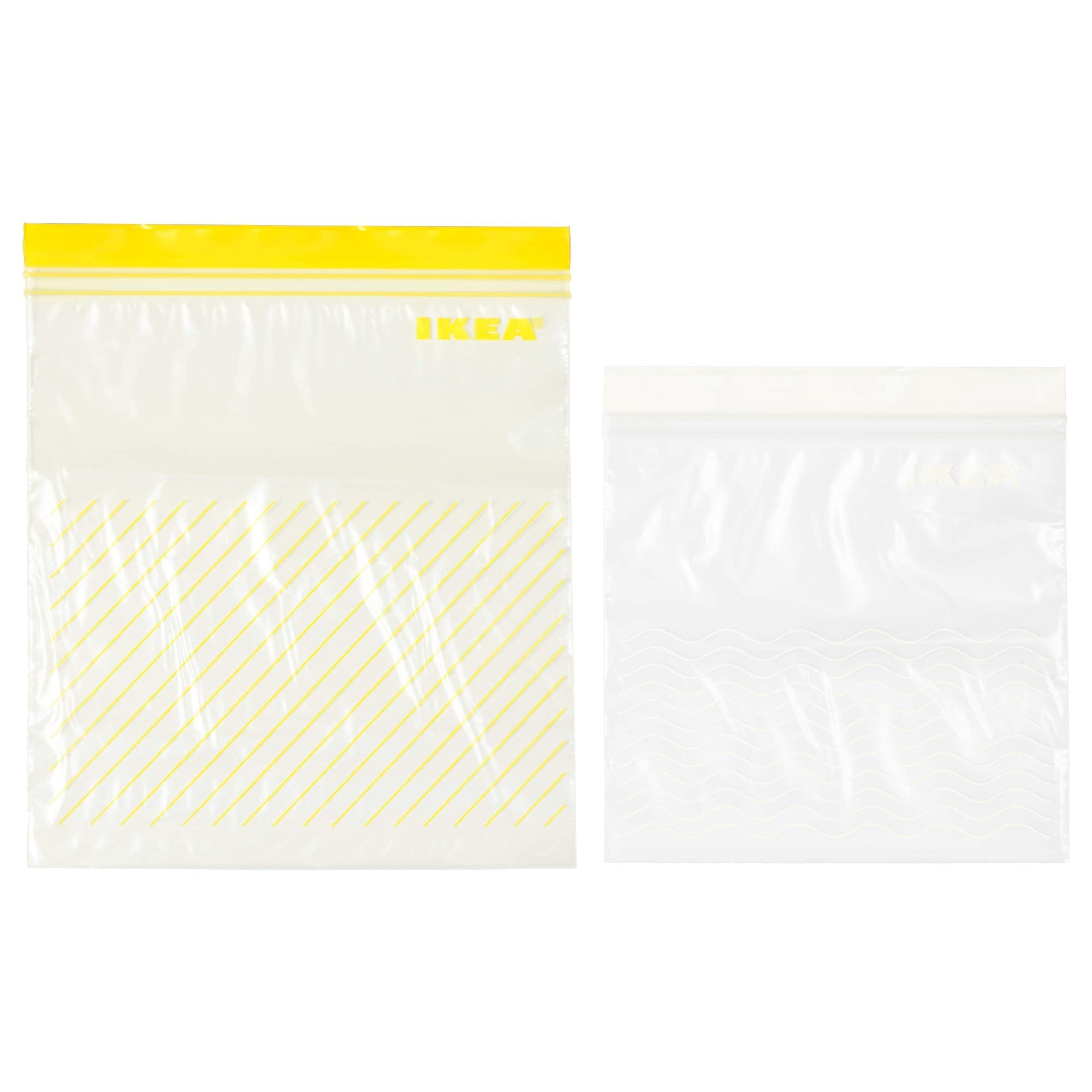 Ikea Resealable Bag Multi Pack 1qt/3qt