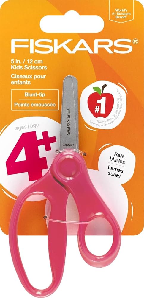 Fiskars Scissors Kids Blunt Tip 1pk