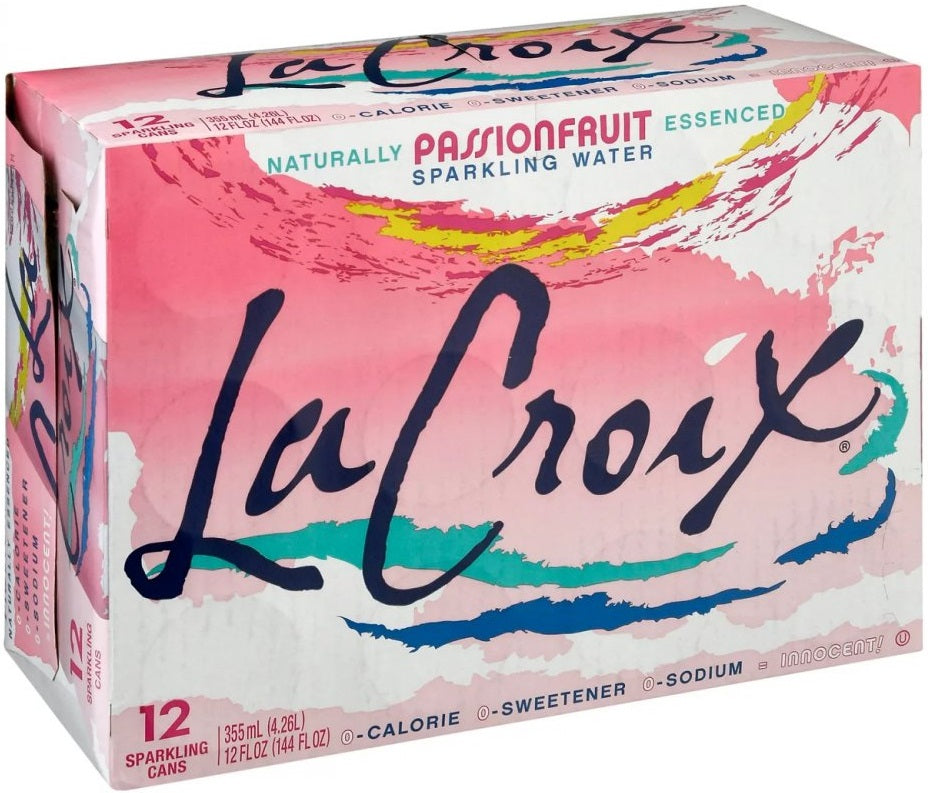 LaCroix Sparkling Water Passionfruit 12pk