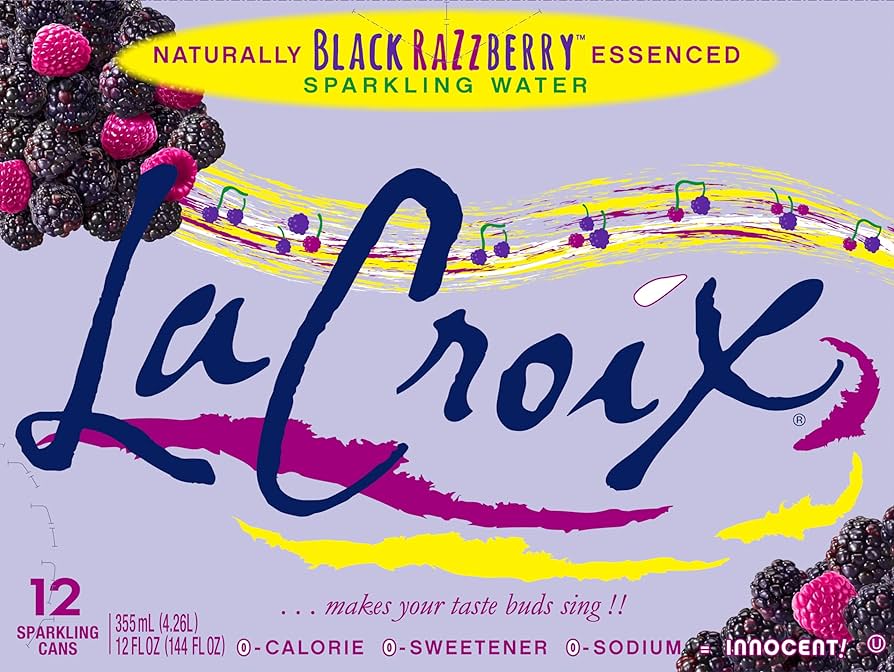 LaCroix Sparkling Water Black Razzberry 12pk
