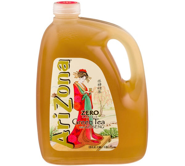 Arizona Green Tea with Ginseng Zero Calorie 1gal