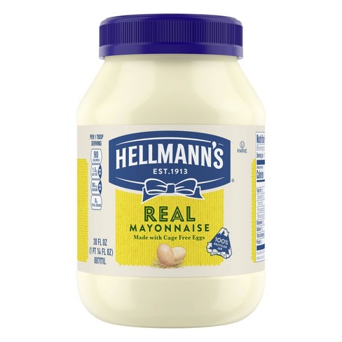Hellmanns Mayonnaise Real 30oz