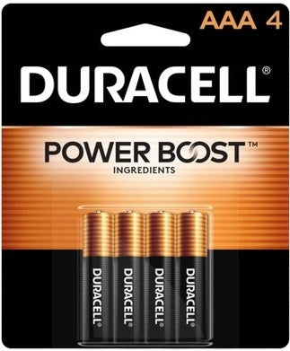Duracell Batteries AAA 4pk