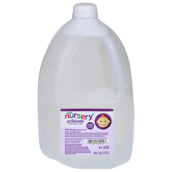 Nursery Purified Water 1gal