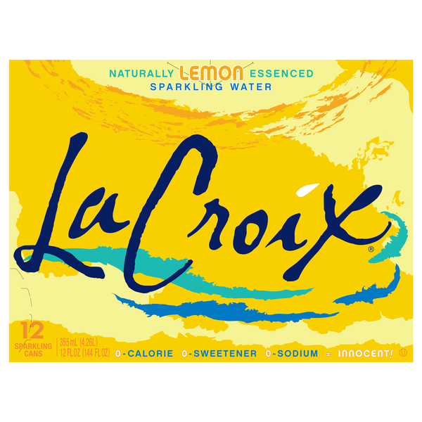 LaCroix Sparkling Water Lemon 12pk