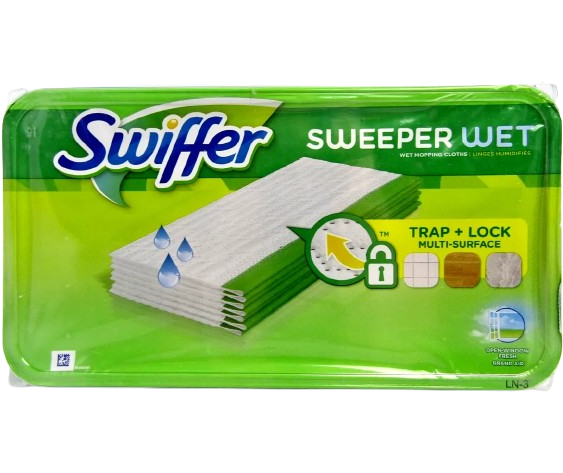 Swiffer Sweeper Wet Cloths 32pk