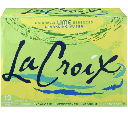 LaCroix Sparkling Water Lime 12pk