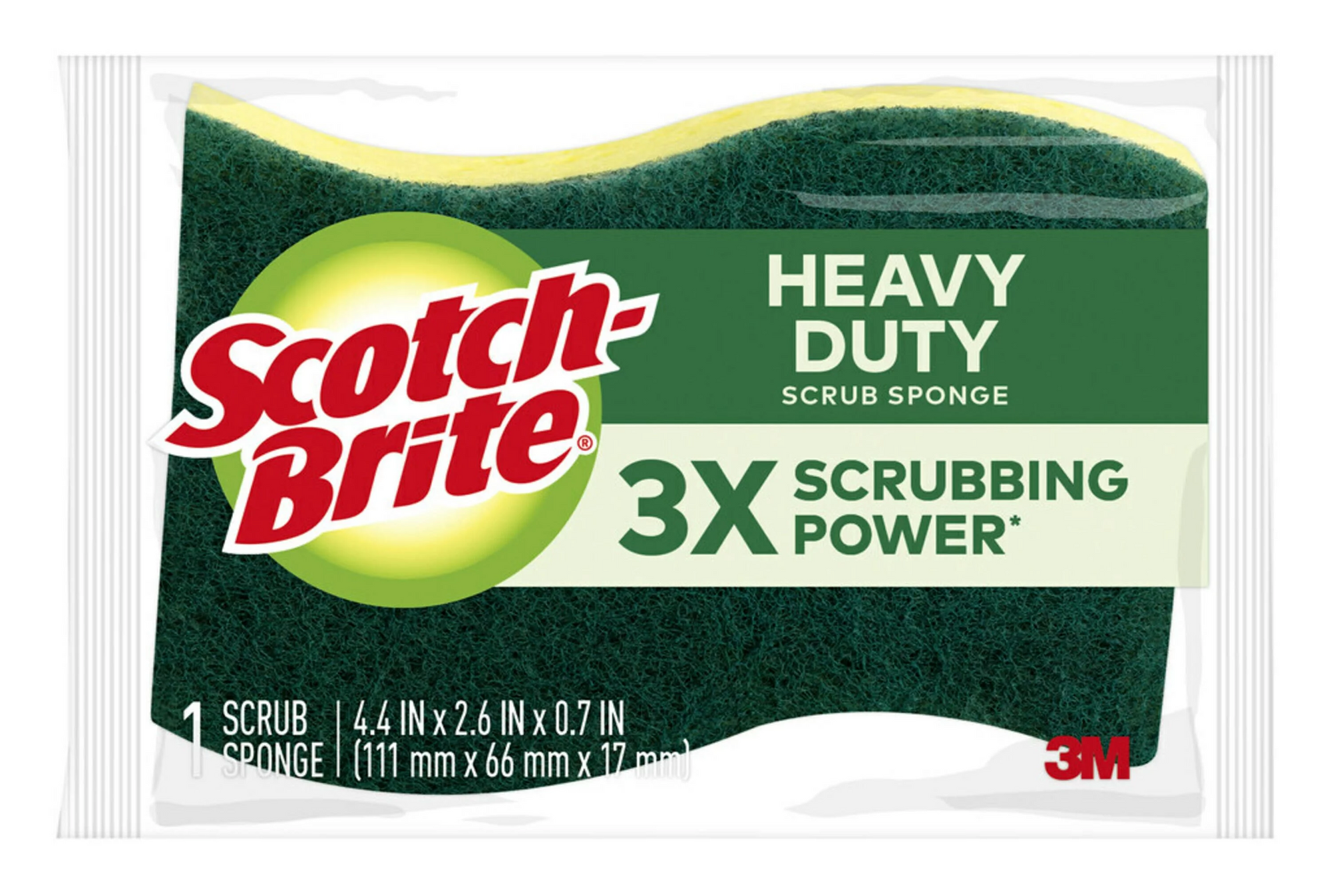 Scotch-Brite Sponge Heavy Duty 1pk
