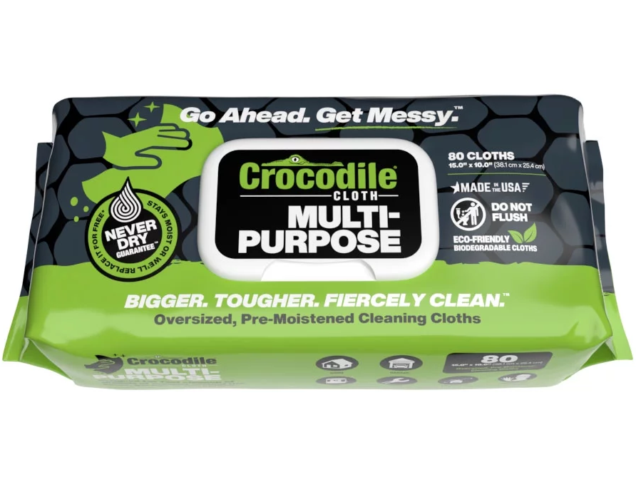 Crocodile Cloth 80pk