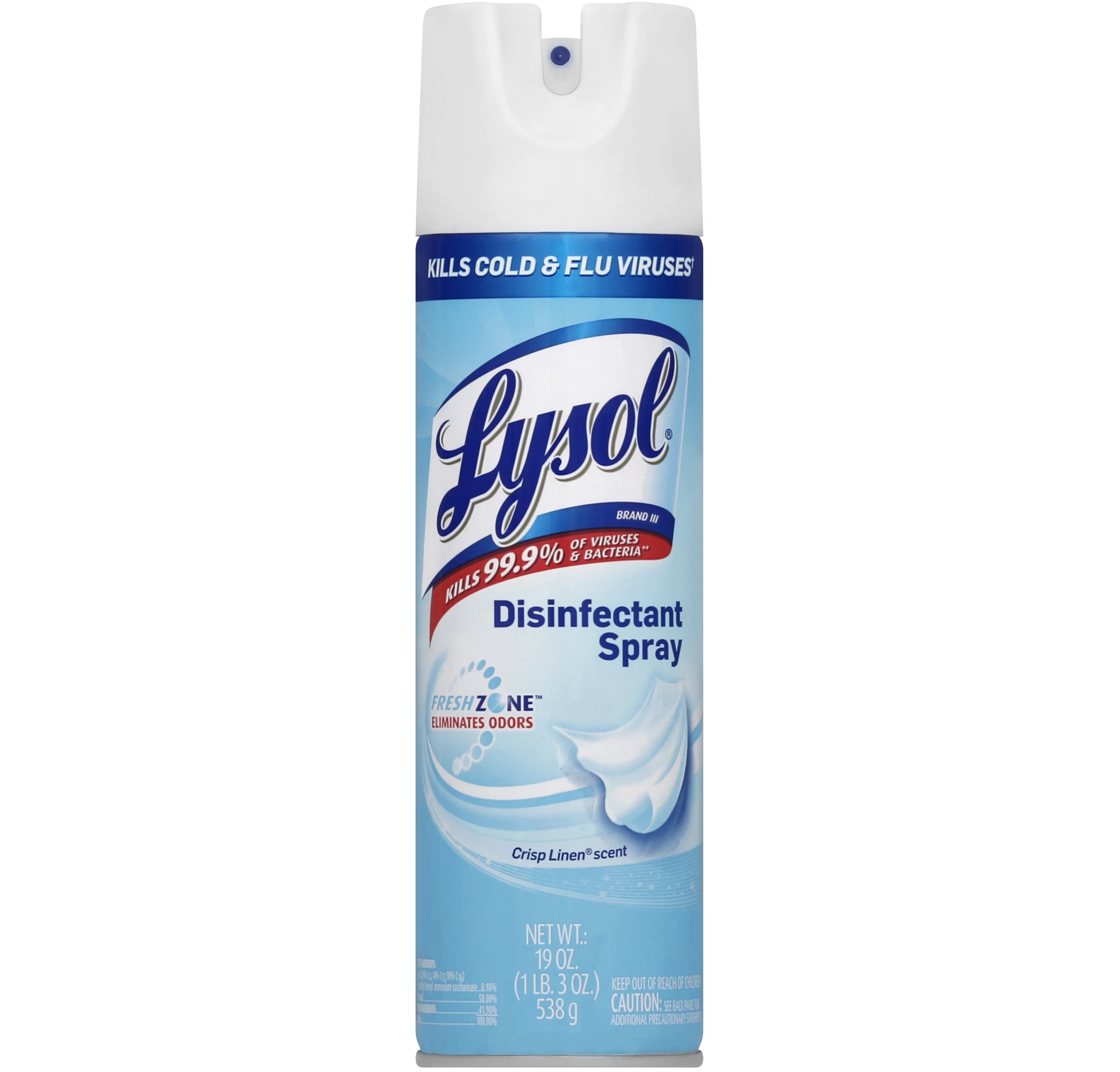 Lysol Disinfectant Spray Crisp Linen 19oz