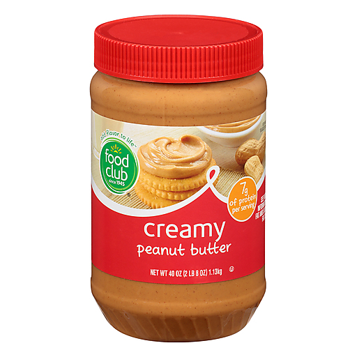 Food Club Peanut Butter Creamy 40oz