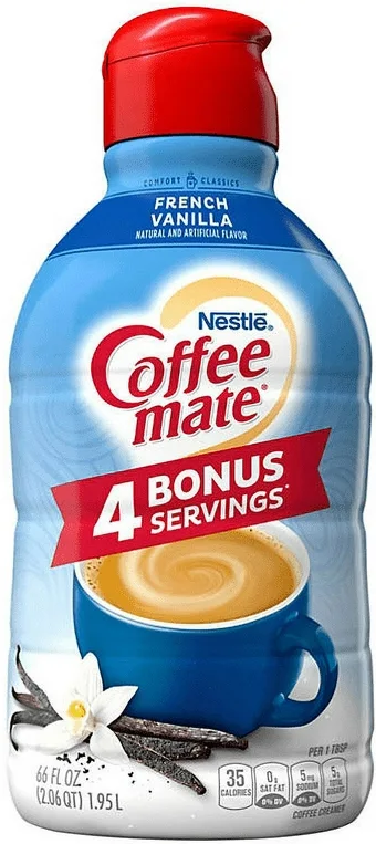 Coffee Mate Coffee Creamer French Vanilla 66oz