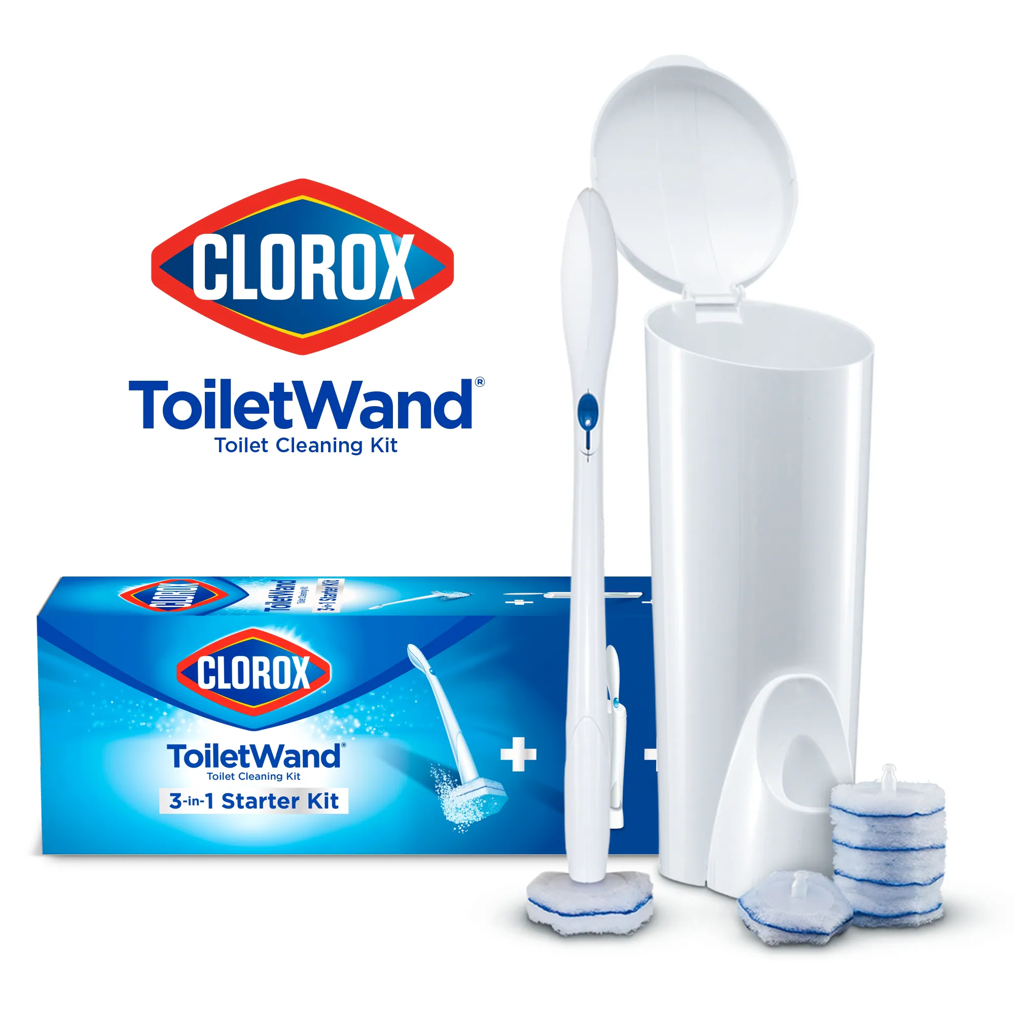 Clorox Toilet Wand 3in1 Starter Kit