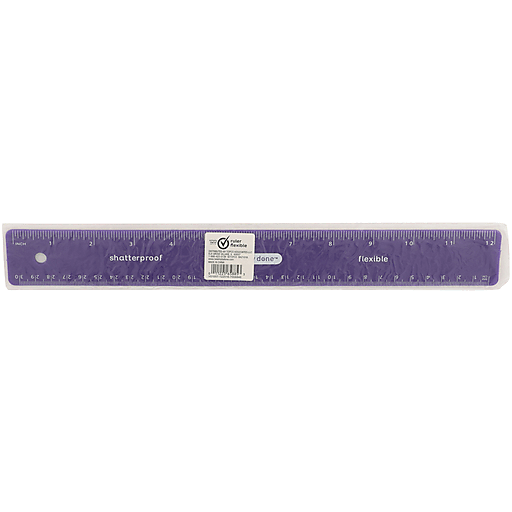 Simply Done Ruler Flexible 12" 1pk