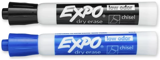 Expo Dry Erase Marker Assorted Color 2pk