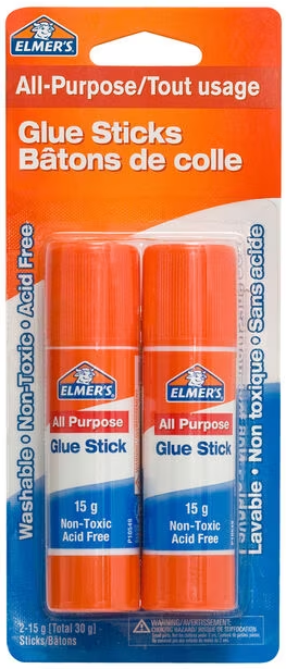 Elmers All Purpose Glue Sticks 2pk