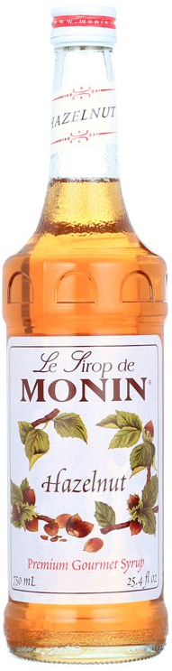 Monin Premium Gourmet Syrup Hazelnut 25.4oz