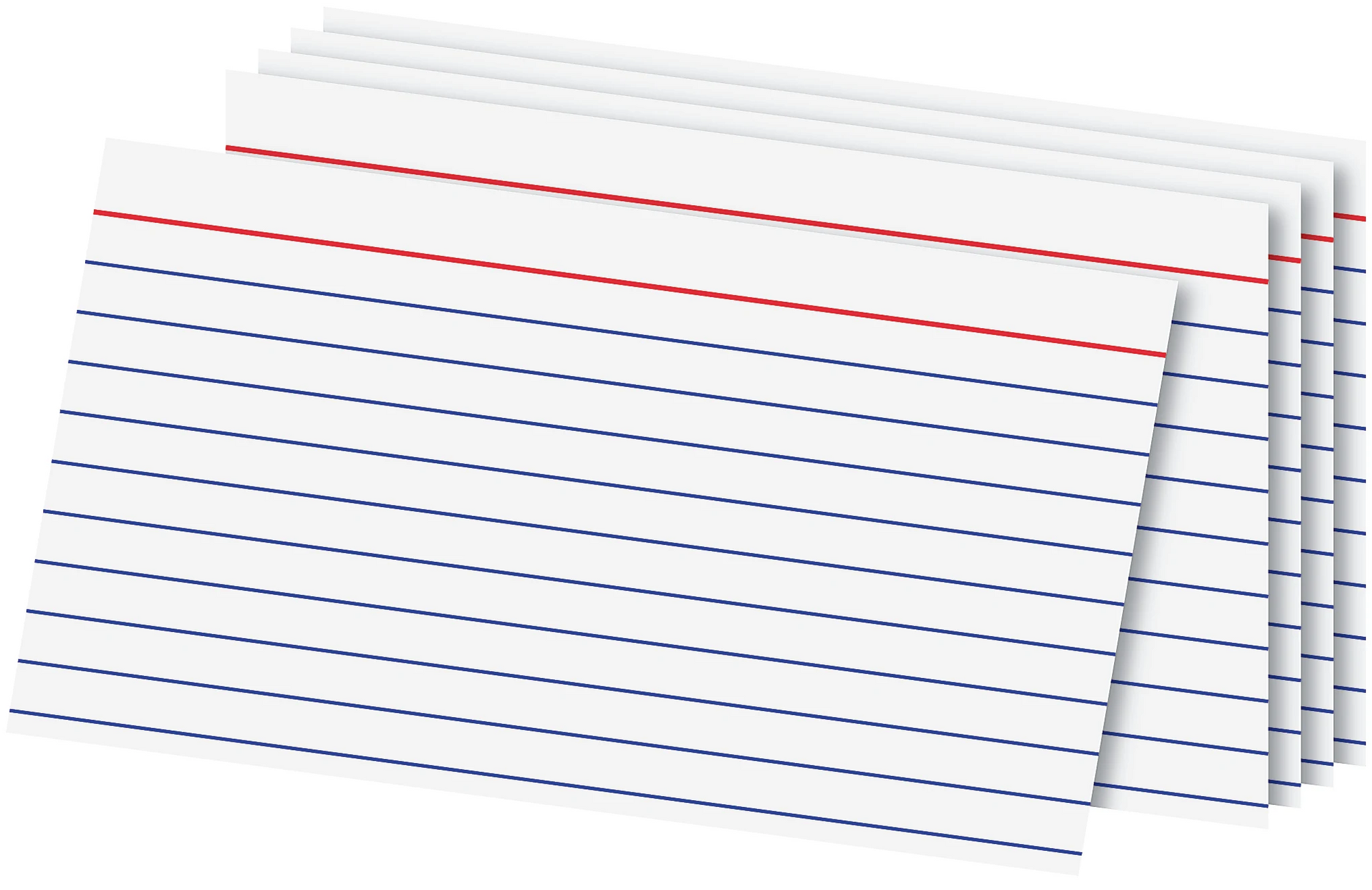 Ruled Index Cards 3"x5" 100ct