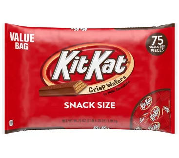 Kit Kat Milk Chocolate Wafer Snack Size 75pk