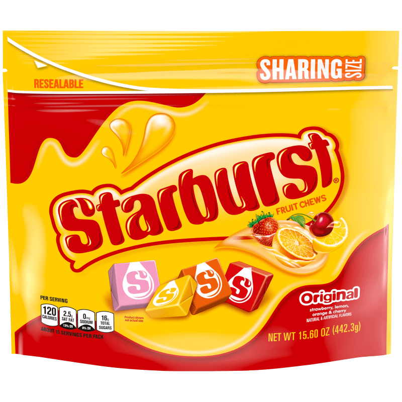 Starburst Fruit Chews Original 15.6oz