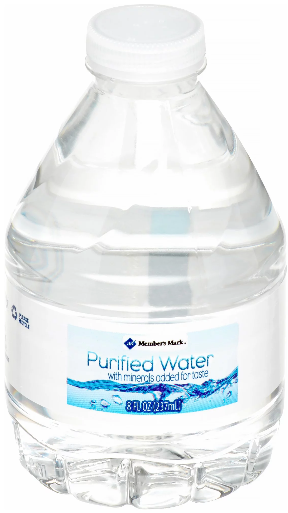 Members Mark Purified Water 8oz 1ct