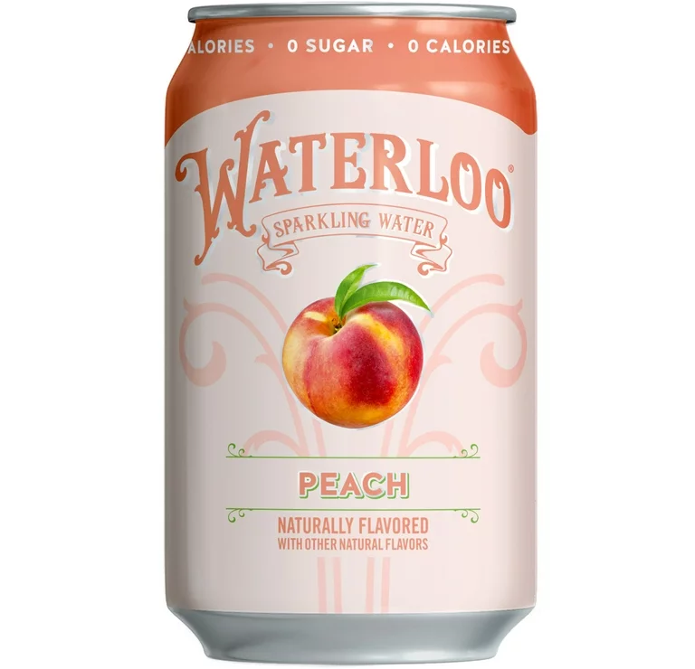 Waterloo Sparkling Water Peach 1ct