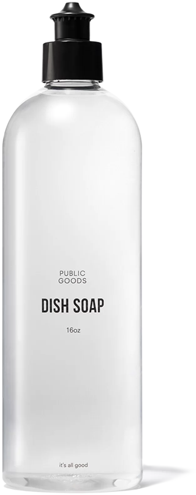 Public Goods Dish Soap Mandarin Basil 16oz