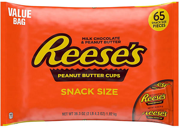 Reeses Milk Chocolate Peanut Butter Cups 65pk