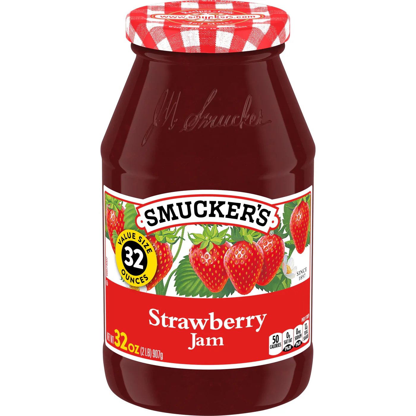 Smuckers Jam Strawberry 32oz