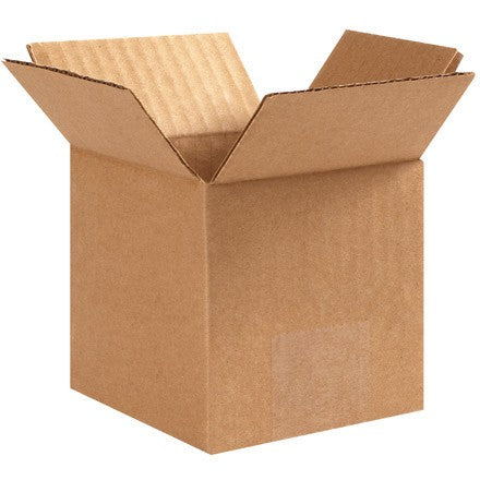 Cardboard Stock Box Corrugated 8"x8"x14"
