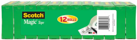 Scotch Magic Tape Clear12pk